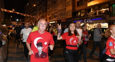 Bornova’da Cumhuriyet Koşusu coşkusu