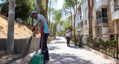 Buca sokaklarında dip bucak temizlik