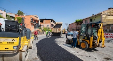 Karşıyaka kendi asfaltını üretiyor