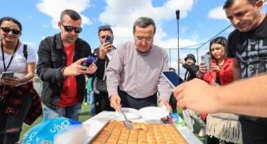 Konak Belediyespor’dan sezona baklavalı başlangıç