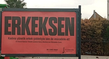 AK Parti İzmir'den CHP'li Belediyenin afişine tepki ''CHP kafasında reklâmın sınırı yok! Cinsiyetçi yaklaşım her şartta mübah!''
