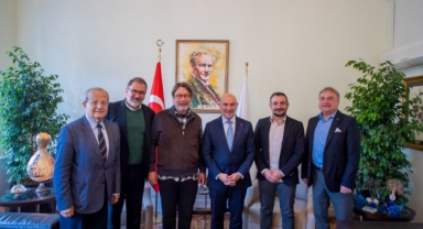 Başkan Soyer Göztepe ve Altay'ı buluşturdu: 