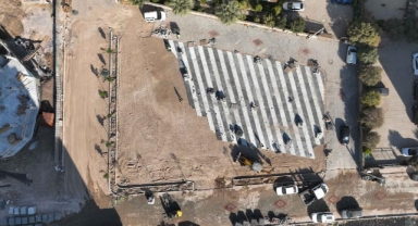 Buca'da çalışmalar sürüyor: 100 araçlık yeni otopark!