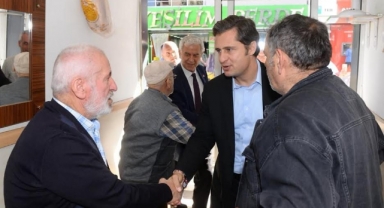 CHP'li Yücel sahada...“Sarayın zulmü ve sömürüsü sona erecek”