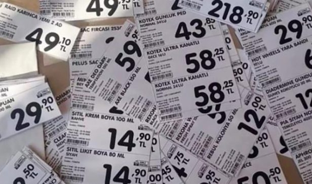 Asgari ücret açıklandı, etiket değiştirme mesaisi başladı