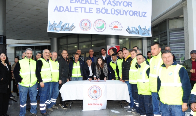 Balçova'da yeni yıl, işçiye maaş zammı ile geldi