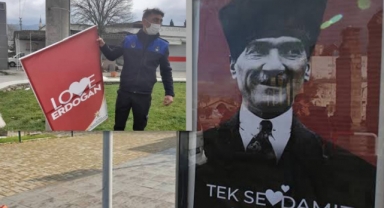 Başkan Sengel'e 'afiş' soruşturması!