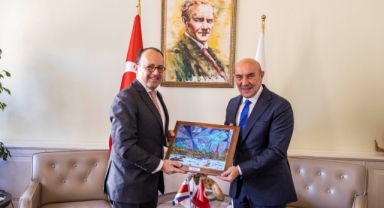 Başkan Soyer Kosta Rika Ankara Büyükelçisini ağırladı