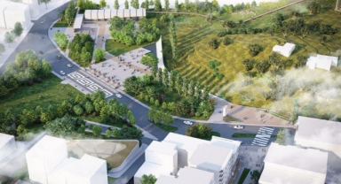 Bayraklı’nın “Kent Meydanı” için çalışmalar hızlandı