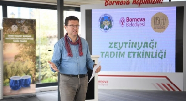 Bornova'da şeflere özel zeytinyağı tadımı