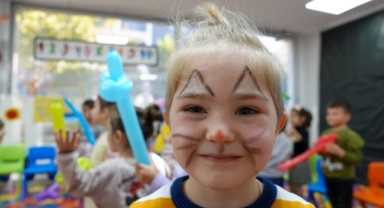 Bucalı miniklerin yeni yıl coşkusu