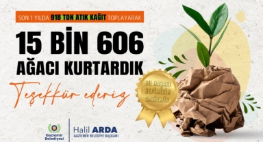 Gaziemir geri dönüşümle doğaya can verdi