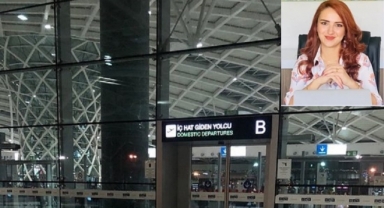 Havalimanında intihar: Uçağa binecekken boşluktan atladı...