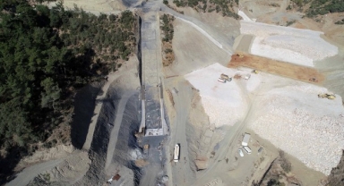 1540 hektar araziye can suyu olacak. Ansızca Barajı'nda zamanla yarış
