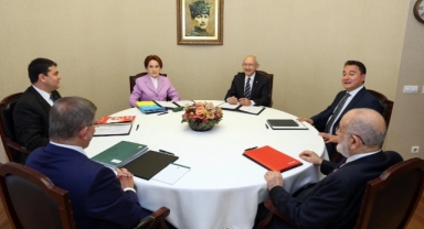 Altılı Masa, 11'inci kez toplanıyor