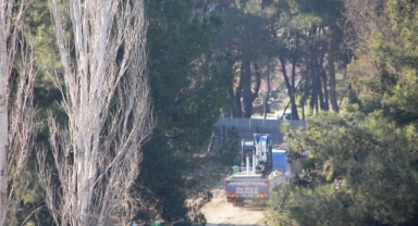 Başkan Sengel'i sinirlendiren olay...Efes Antik Kentine iş makineleriyle daldılar