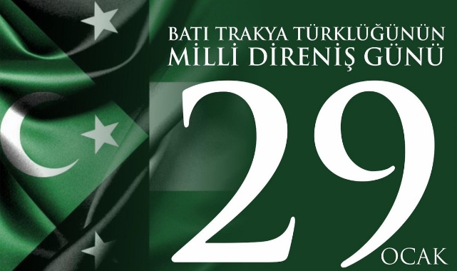 Batı Trakya Türklerinin direniş günü: 29 Ocak
