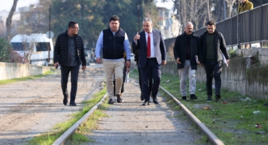 Buca'nın eski tren yolu hattına turistik proje