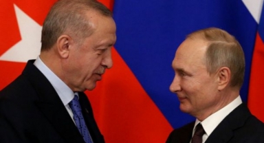 Erdoğan Putin'le görüştü