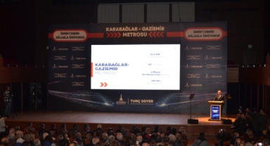 İzmir tarihinin en büyük yatırımı… Karabağlar-Gaziemir Metrosu start aldı