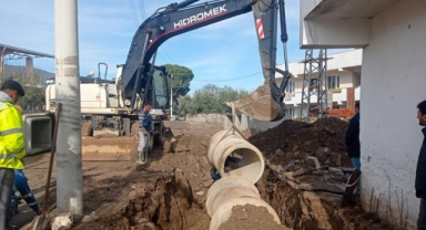 İZSU'dan Torbalı Mersinli Deresi'ndeki sorunlara çözüm... Taşkın riski ortadan kalktı