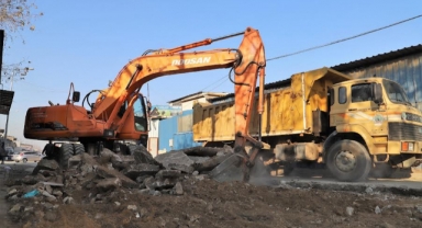 Ödemiş’te sıcak asfalt için çalışmalar başladı 