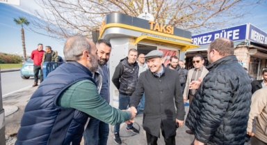 Soyer Çiğli'de yatırımları inceledi, yurttaşlarla buluştu
