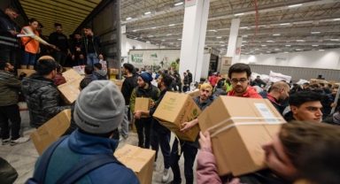 Afet bölgesine yardımlar 65 milyon lirayı aştı