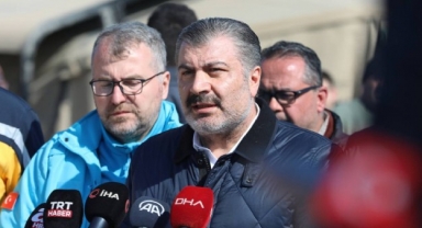 Bakan Koca: Erken uyarı sistemi sayesinde o tehlike kontrol altında!