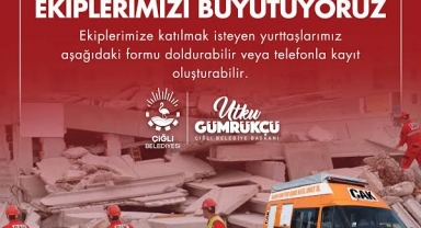Çiğli Belediyesi mahalle arama kurtarma ekibine yeni gönüllüler arıyor