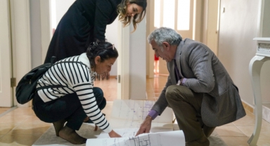 Depremzede mimardan meslektaşlarını duygulandıran ziyaret: 