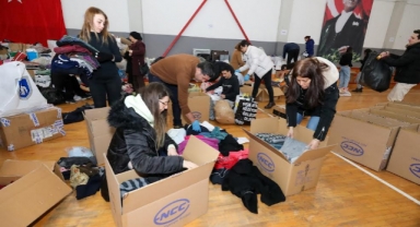 Gaziemir’den depremzedelere büyük destek