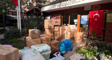 İzmirli muhtarlardan deprem bölgesine yardım eli