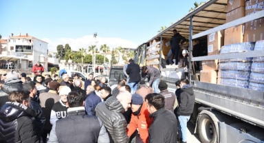 Menemen’den yardım seferberliği