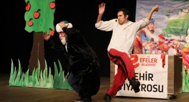 Narlıdereli çocuklar, Nasreddin Hoca ile eğlendi