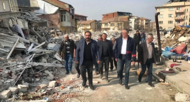 Başkan Arda, Malatya’da depremzedeleri ziyaret etti