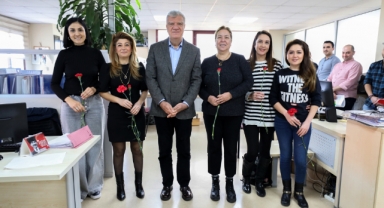 Başkan Engin'den emekçi kadınlara teşekkür