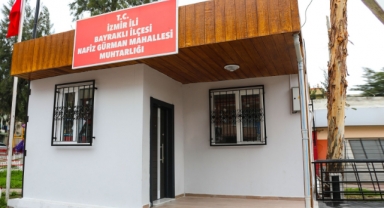 Bayraklı’da 5 muhtarlık binası daha yenilendi