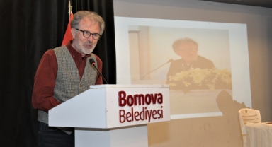 Bornovalı sanatseverler Aydın Şimşek'le buluştu