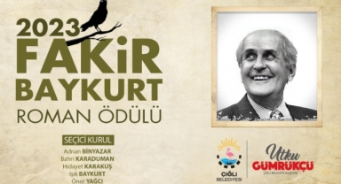 Çiğli'de 2023 Fakir Baykurt Roman Ödülü için geri sayım başladı