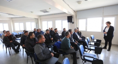 Deprem ekibine motive toplantısı