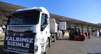 Efes Selçuk'tan deprem bölgesinde kadın dayanışması