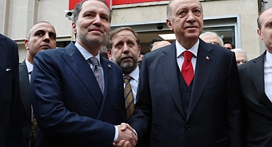 Erdoğan'dan Fatih Erbakan'a ziyaret