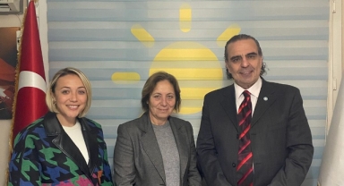 İYİ Partili Koç’tan ilçe başkanlığı ziyareti