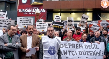 Eylemi gören vatandaş desteğe geldi 'Takdir-i ilahi' değil 'takdir-i siyasi'