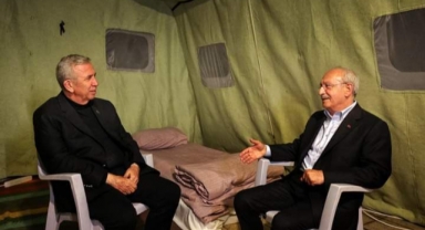 Kılıçdaroğlu deprem çadırında sabahladı