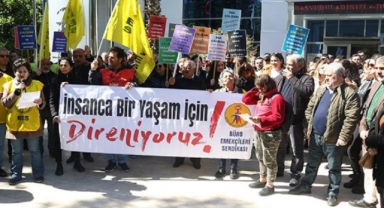 EYT düzenlemesinde gelinen nokta: SGK emekçileri İzmir'de iş bıraktı