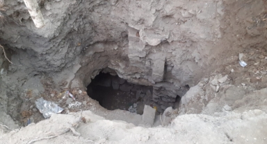 Tire’de kaçak kazı operasyonu