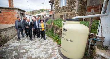 Türkiye'nin yağmur toplayan ilk köyü İzmir'de