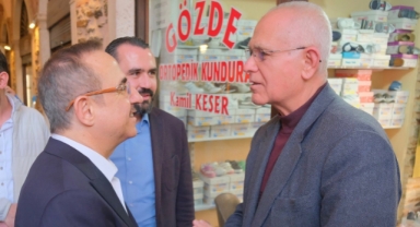 AK Partili Sürekli Tire ve Bayındır'da vatandaşla buluştu